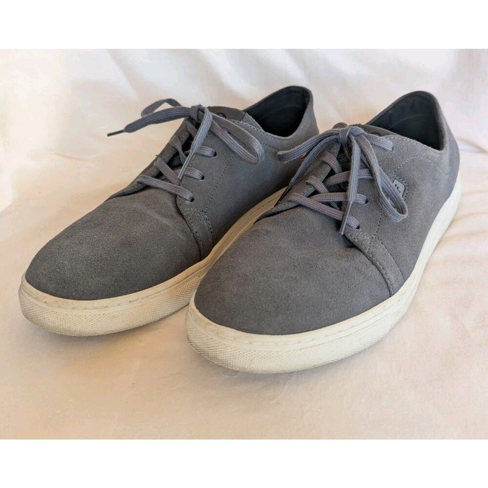 HUF Cromer Sutter Men's Size 10 Shoes Grey Suede Leather Skateboarding Sneakers